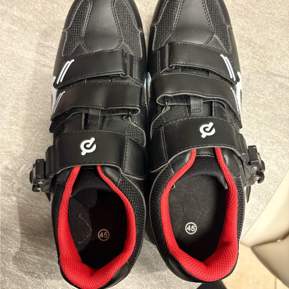 Men’s Black peloton cycling Shoes